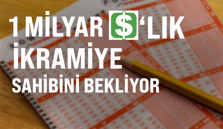 Aylardır kimseye vurmayan Powerball piyango ikramiyesinin değeri 1 milyar dolar