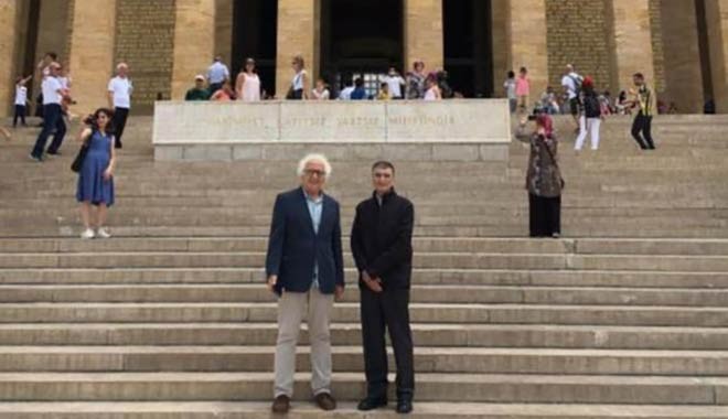 Aziz Sancar'dan Anıtkabir'e ziyaret: Ben küsüm ülkeye