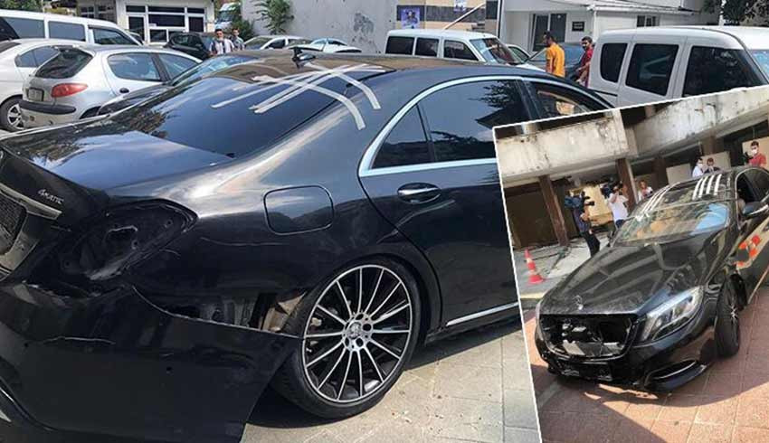 Beşiktaş Başkanı Ahmet Nur Çebi'nin çalınan 3.5 Milyon Liralık lüks aracı ne hale geldi!