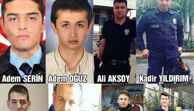Beşiktaş’taki bombalı saldırıda şehit olanların isimleri