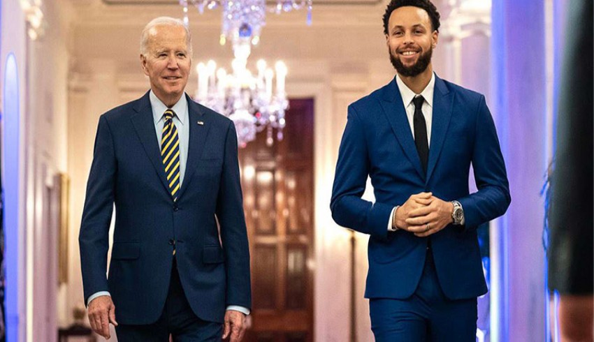 Biden'dan Stephen Curry'e görev