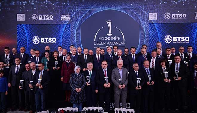 Bursa’da ekonominin oscarları sahiplerini buldu