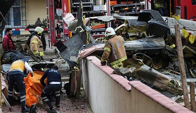 Canları pahasına son manevra: İstanbul'da askeri helikopter düştü: 4 asker şehit