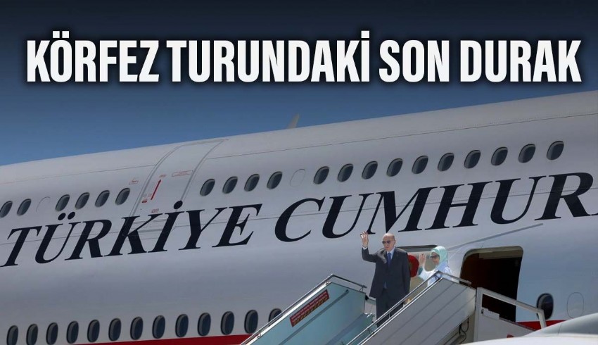 Cumhurbaşkanı Erdoğan, Birleşik Arap Emirlikleri'ne geldi