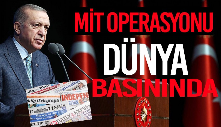 Cumhurbaşkanı Erdoğan IŞİD liderinin öldürüldüğünü açıkladı, dünya basını manşetine taşıdı