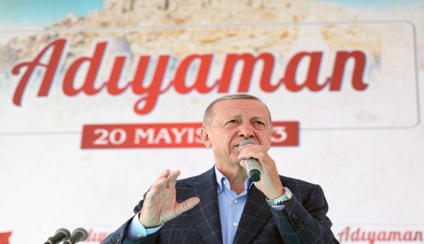 Cumhurbaşkanı Erdoğan deprem bölgesinde