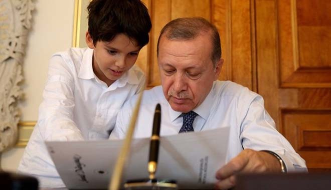 Cumhurbaşkanı Erdoğan'ın yeni mesai arkadaşı!
