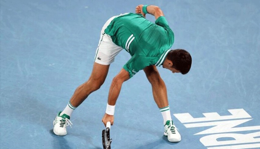 Djokovic'e bir de para cezası şoku