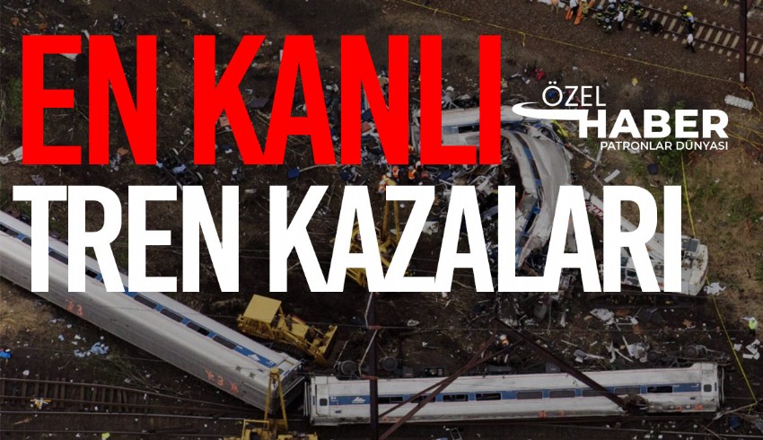 Dünya tarihindeki en ölümcül demiryolu kazaları...