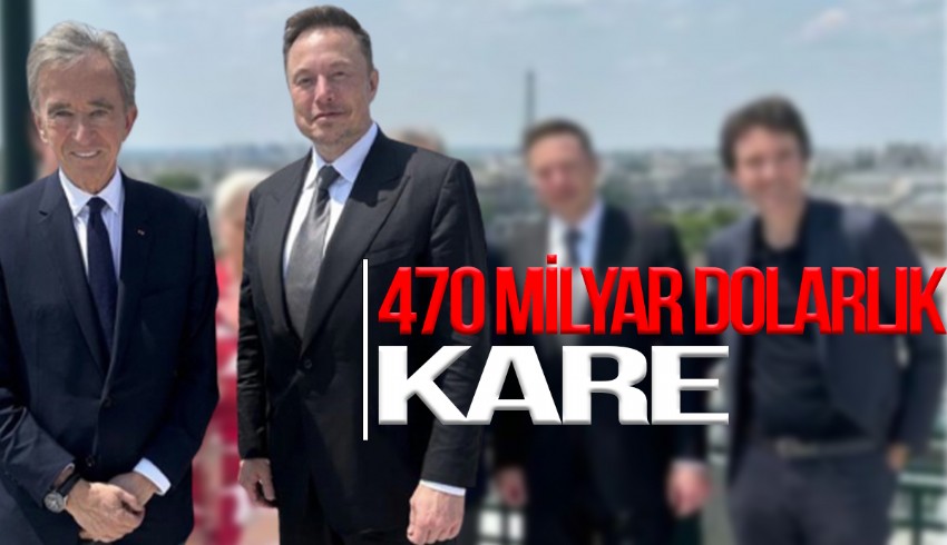 Dünyanın en zengin iki ismi Elon Musk ve Bernard Arnault, Paris'te yemek yedi