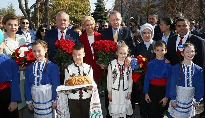 Erdoğan, Gagavuzya'da: İki tane TOMA getirdik