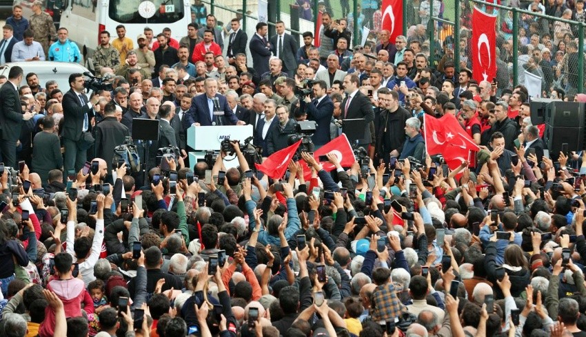 Erdoğan Hatay'da yine helallik istedi: Eğer sıkıntı yaşadıysanız bize düşen sizlerden helallik istemektir