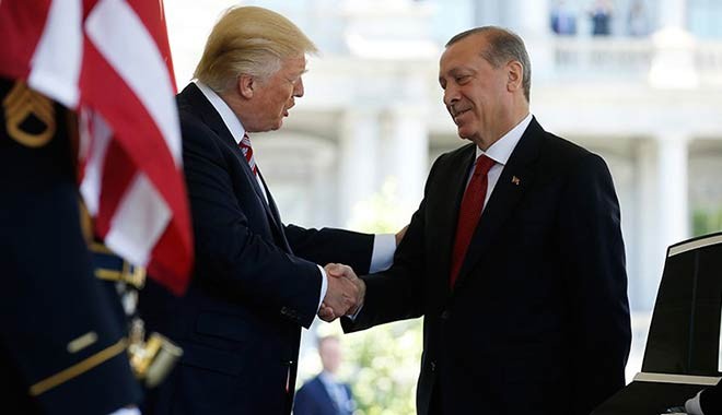 Cumhurbaşkanı Erdoğan'dan Trump'la kritik görüşme