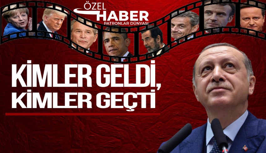Erdoğan'ın 21 yılda eskittiği liderler...