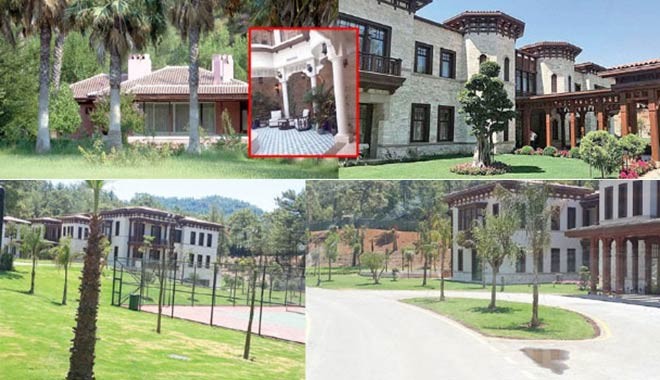Erdoğan'ın yazlık sarayından son görüntüler