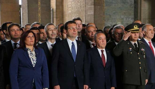 Erdoğan kızmıştı! İmamoğlu yeniden Anıtkabir'de