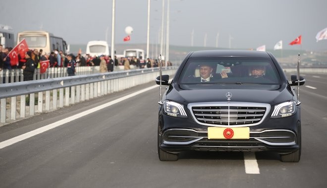 Erdoğan yeni otobanı test etti: 29,5 kilometrelik yol, tüm bölgeye hayırlı olsun