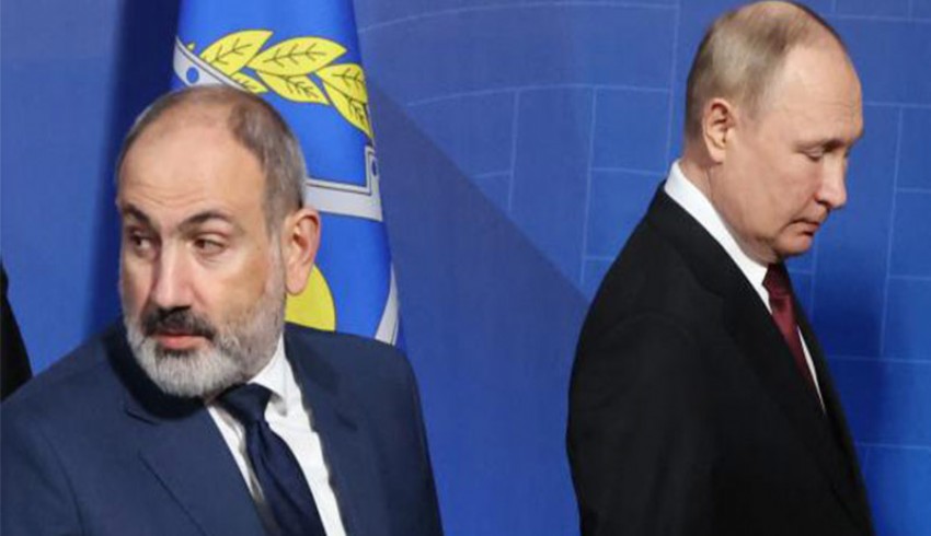 Ermenistan sınırlarını Putin'e kapattı