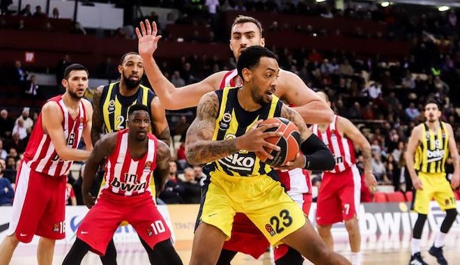 Fenerbahçe Beko, deplasmanda Olympiakos'u mağlup etti