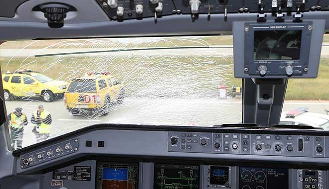 Fenerbahçe kafilesine kuş çarptı dediler: Şüpheli olay