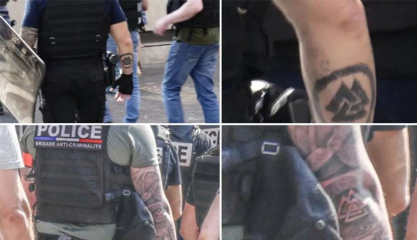 Fransız polisinde "Neo-nazi" alarmı