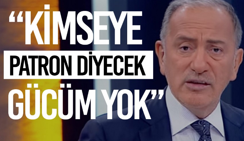 Gazeteci Fatih Altaylı, Habertürk ekranlarından ayrıldığını açıkladı