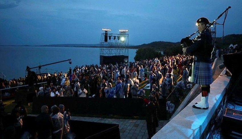 Gelibolu Yarımadası’nda Anzaklara Şafak Ayini