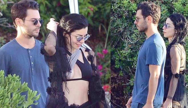 Hakan Sabancı ve Merve Boluğur'dan ilk fotoğraflar