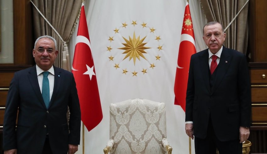 Hangi 'Sol' parti Erdoğan'ı ziyaret etti?
