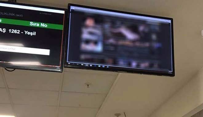 Hastanede skandal! Teknisyen porno sitelerine girince...