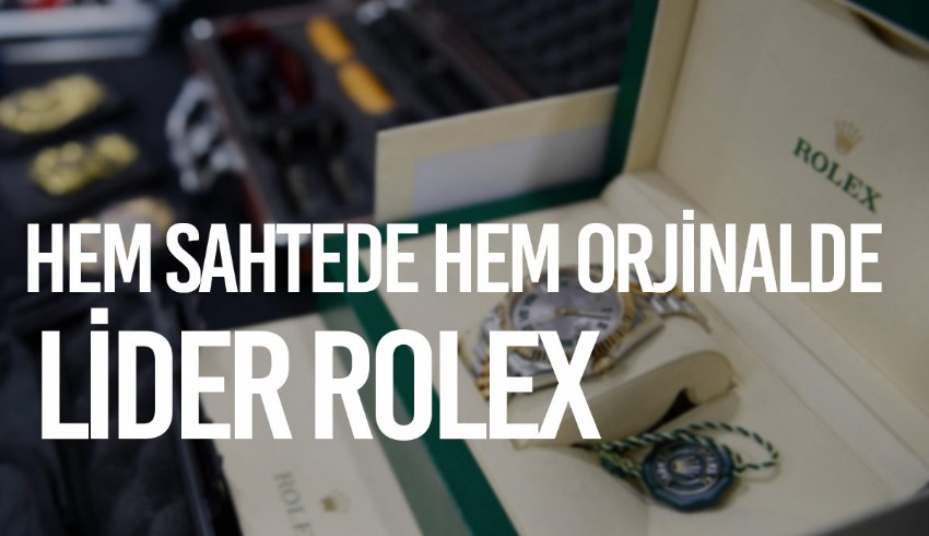 İkinci el lüks saatlerde en çok Rolex'in replikası satılıyor