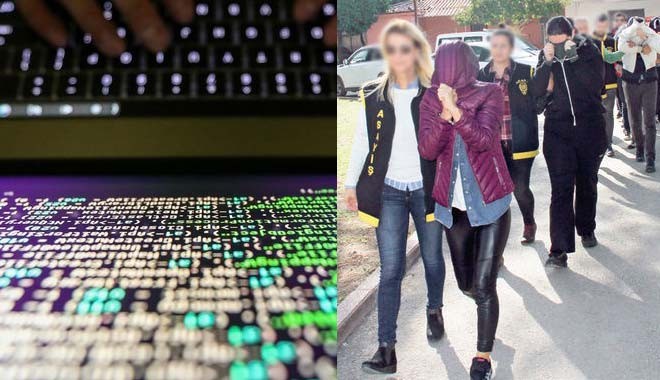 İnternet üzerinden fuhuş yaptıran çetenin 2.8 milyon lirasına el konuldu