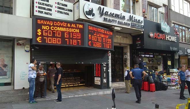 İstanbul’da döviz bürosu soygunu! 500 Bin çaldılar