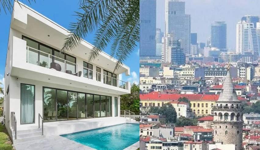 İstanbul'da konut fiyatları Miami'de müstakil ev fiyatlarını geçti!