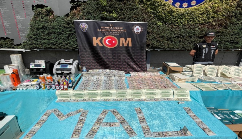İstanbul'da sahte para operasyonu