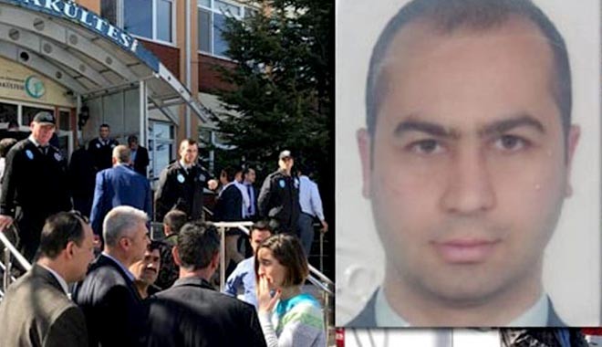 İşte üniversitede katliam yapan araştırma görevlisi.. Volkan Bayar