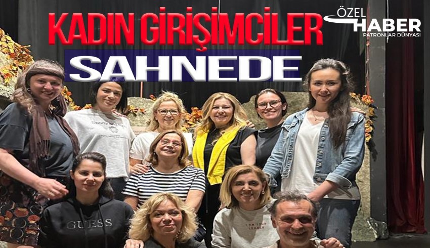 Kadın girişimciler sahnede