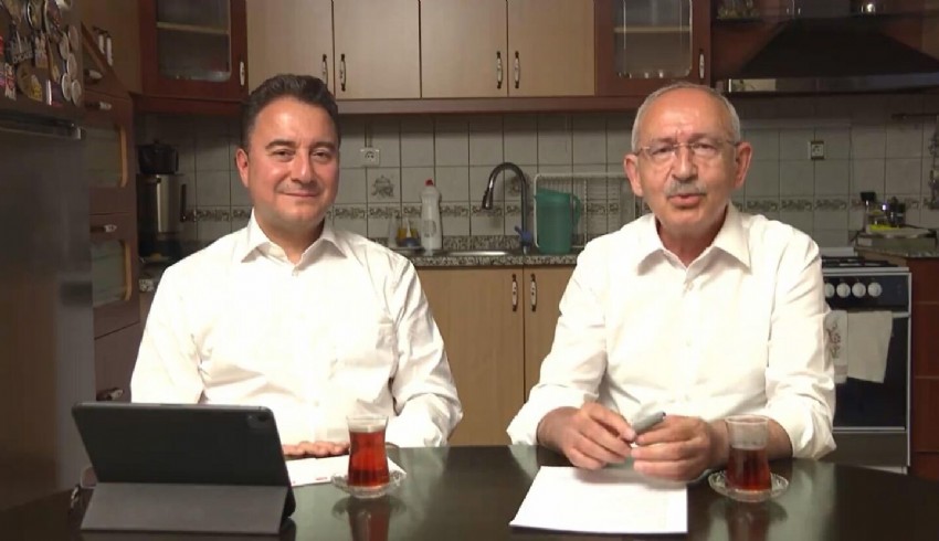 Kılıçdaroğlu ve Babacan aynı mutfaktan seslendi