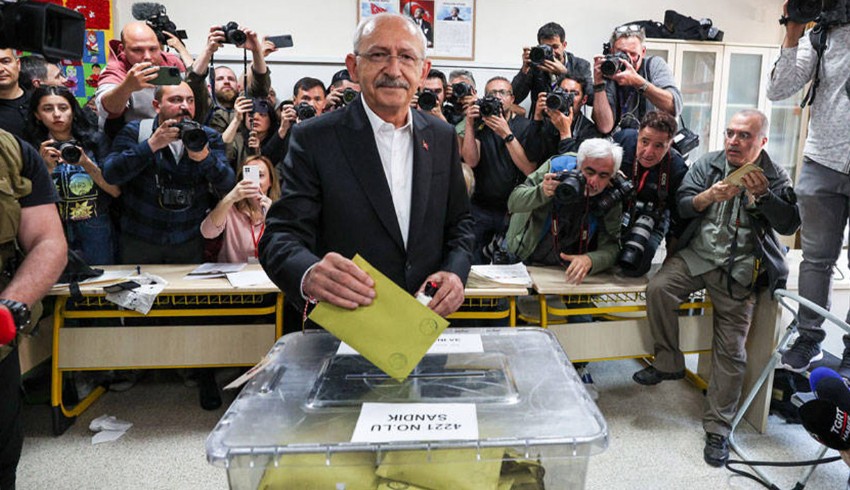 Kılıçdaroğlu'nun oy kullandığı sandıkta sonuçlar belli oldu