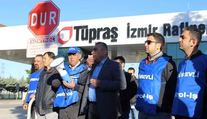 Tüpraş işçileri Koç Holding'i uyardı: Dört rafineride uyarı eylemleri