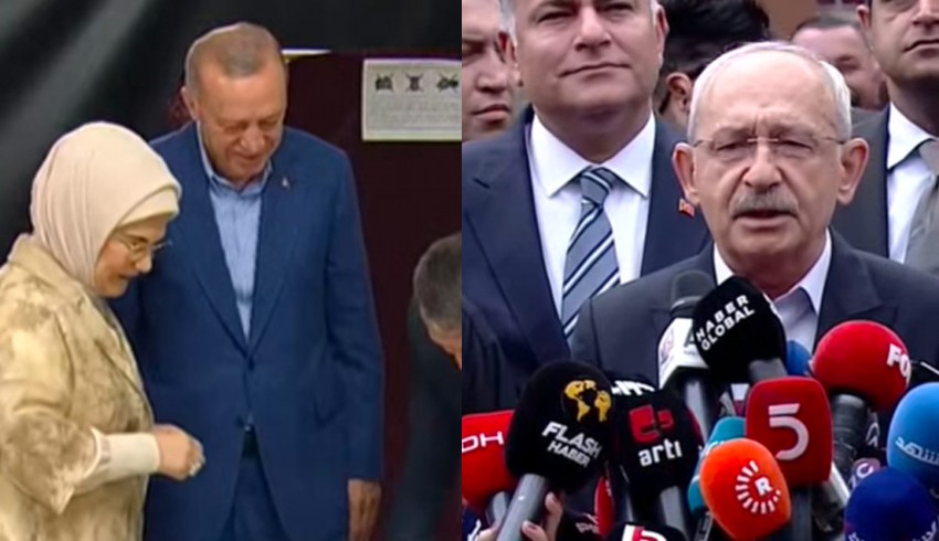 Liderler oylarını kullandı