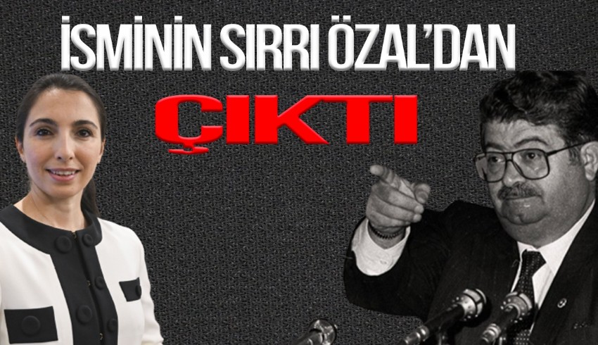 MB Başkanı Hafize Gaye Erkan Özal'ın akrabası