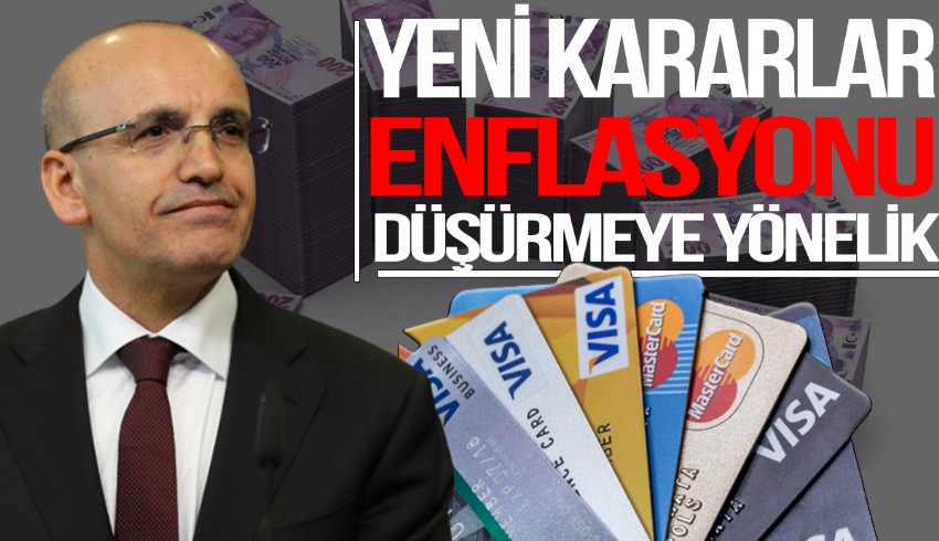 Mehmet Şimşek'ten "kredi ve miktarsal sıkılaştırma adımları" açıklaması