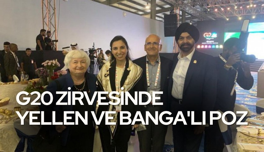 Mehmet Şimşek ve Hafize Gaye Erkan'dan G20 zirvesinde kritik görüşmeler