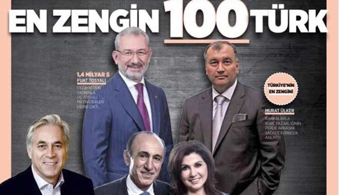 Merak edilen liste açıklandı: İşte Türkiye’nin en zengin 100 ismi
