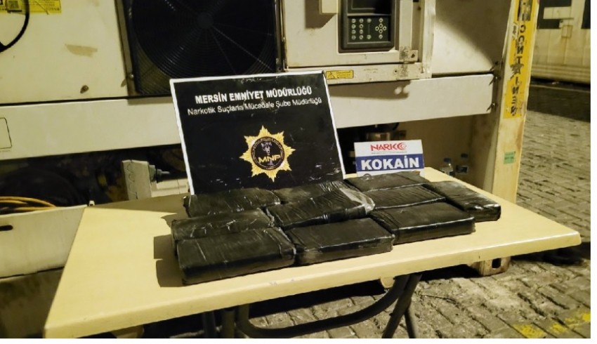 Mersin Limanı’nda muz konteynerinde kokain ele geçirildi