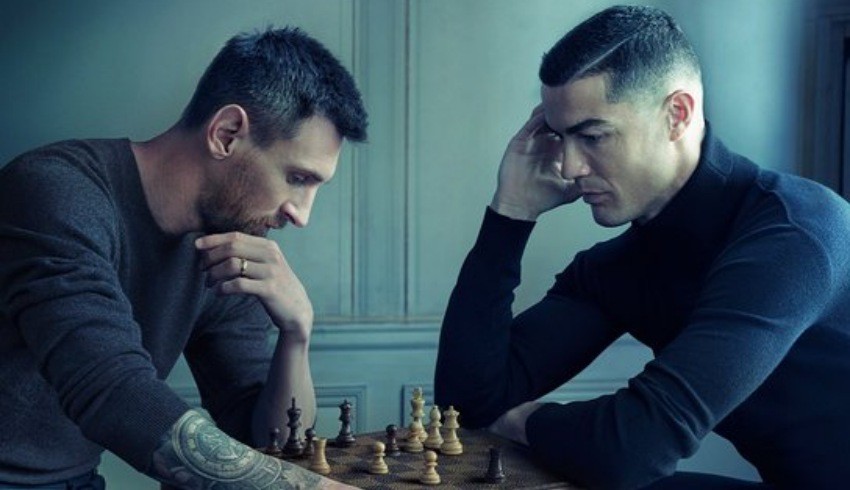 Messi ve Ronaldo 'Milyon dolarlık' reklam için biraraya geldi