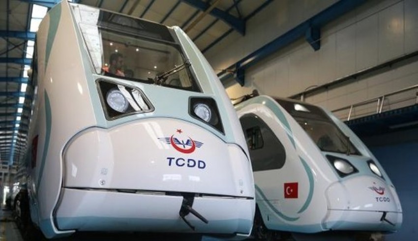 Milli elektrikli tren ilk seferi için hazır
