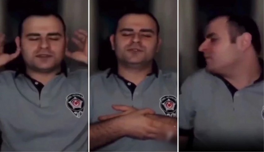 Namazla alay eden güvenlikçi tutuklandı