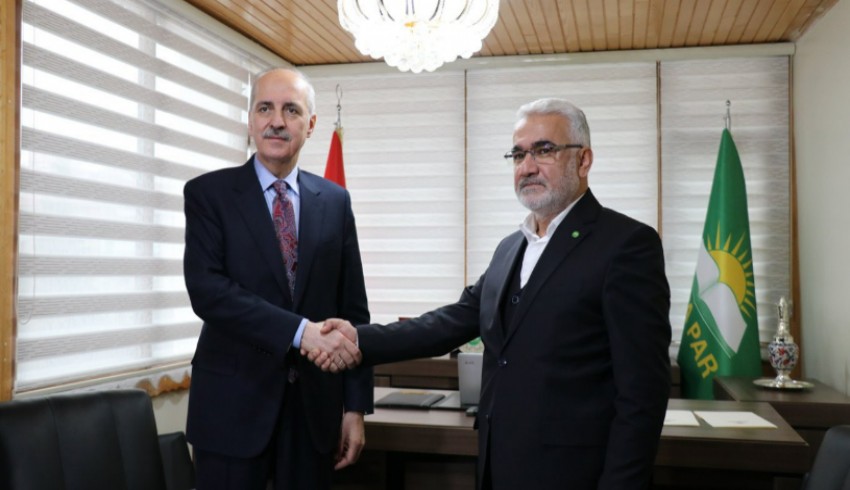 Numan Kurtulmuş HÜDA-PAR ziyareti sonrası konuştu: Görüşmeler devam edecek